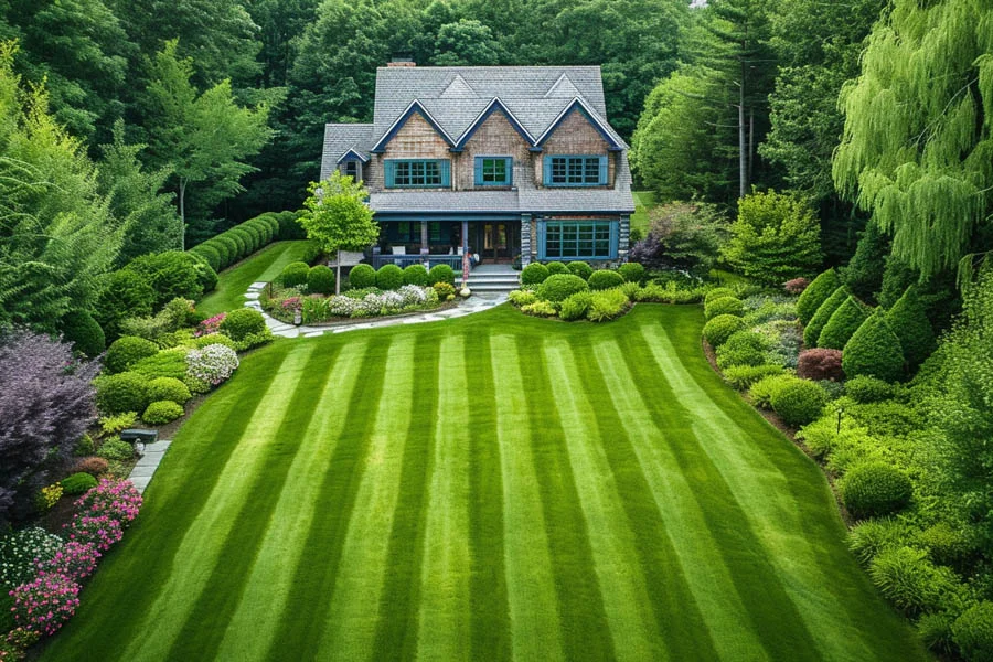 small battery powered lawn mower